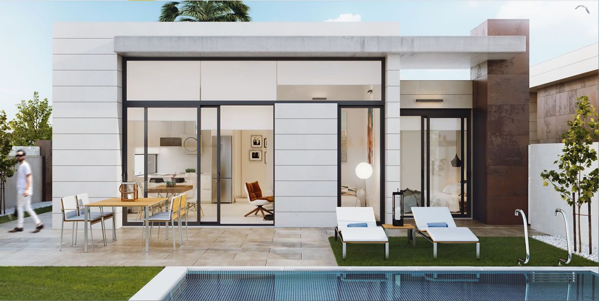 Ultra-modern design villas